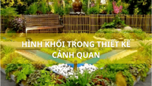 HÌNH KHỐI TRONG THIẾT KẾ CẢNH QUAN